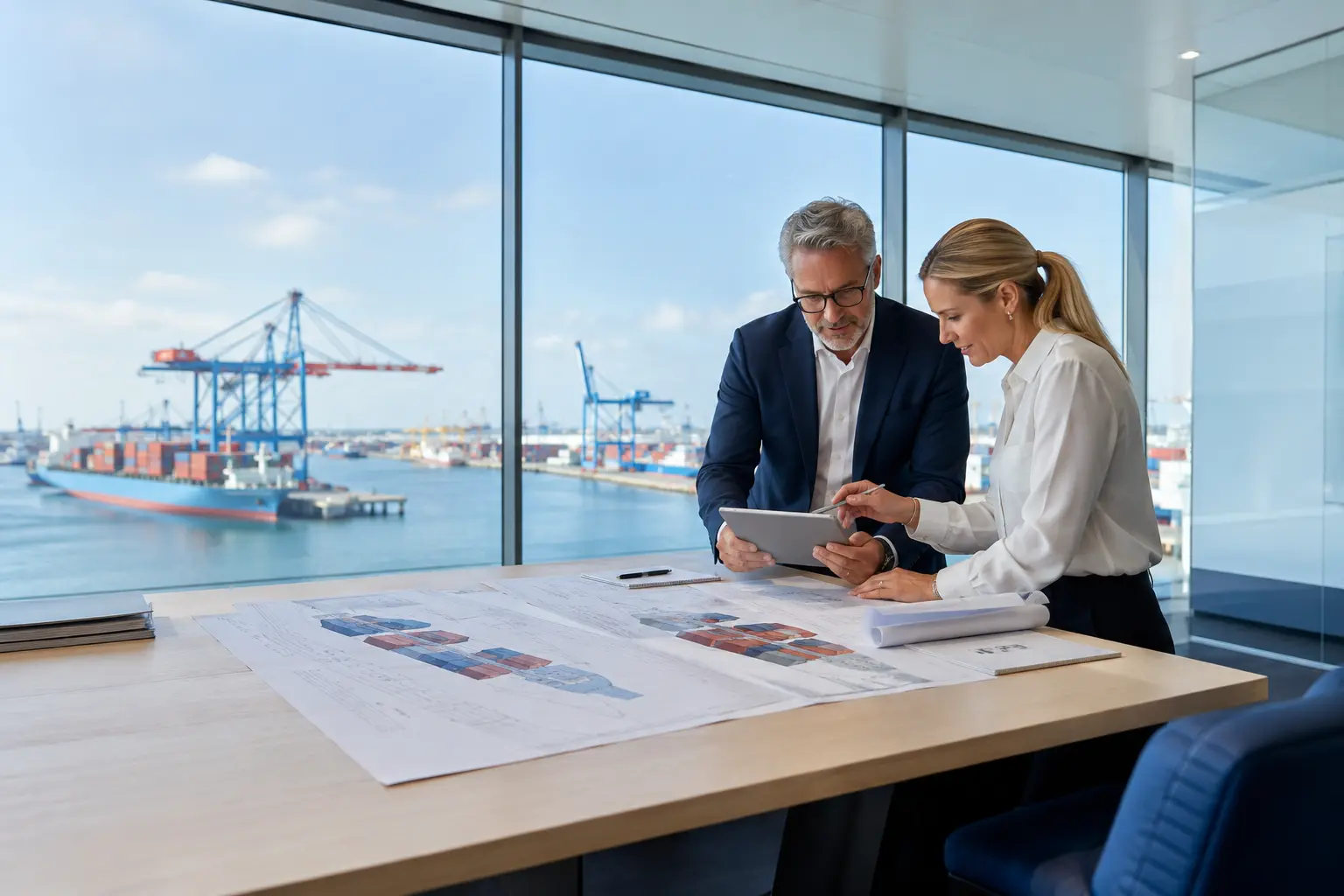 Étude professionnelle d’un projet logistique