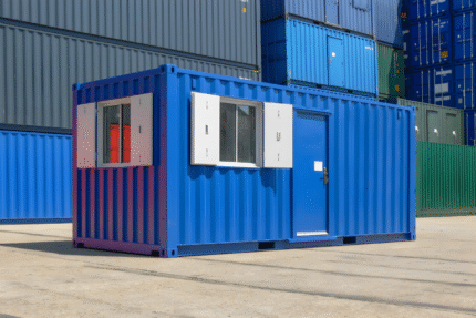 Container aménagé 20' + Cuisine et toilettes