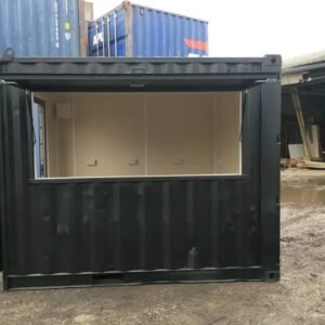 Conteneur maritime de 10ft x 8ft pour restauration/burger/café – Birmingham