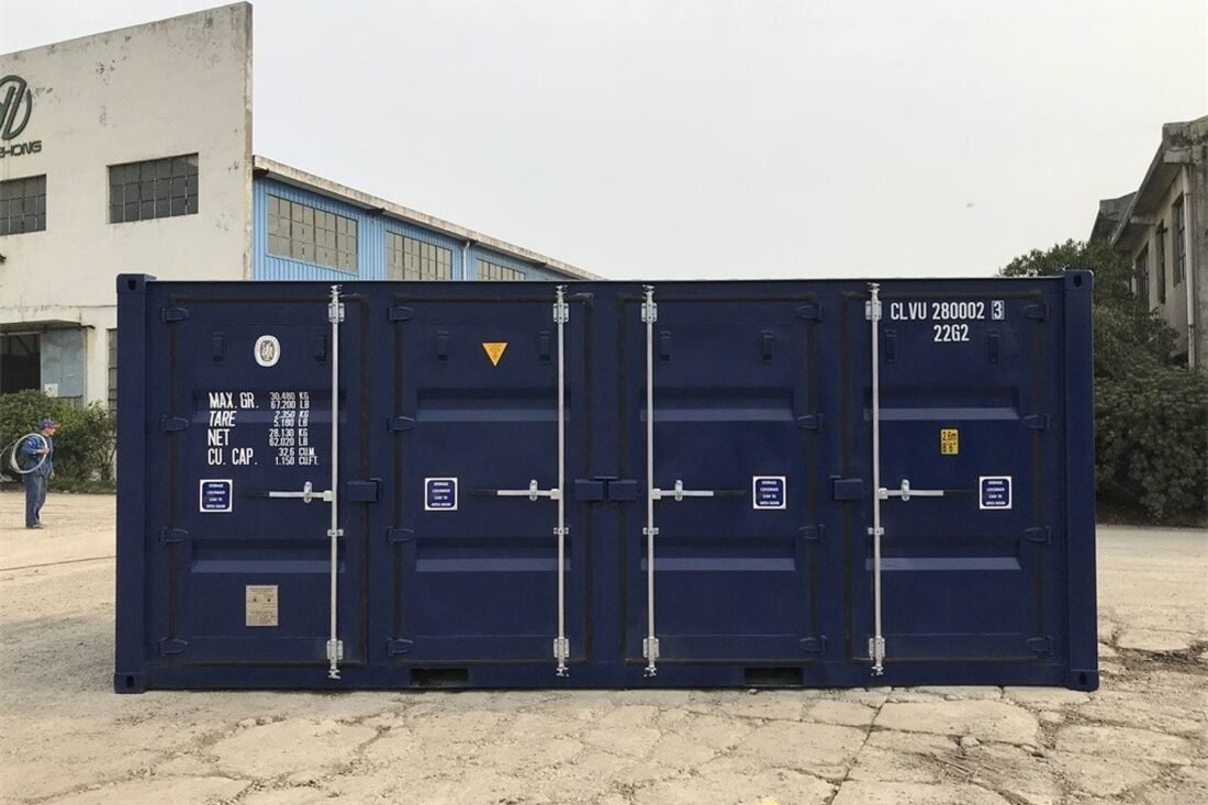 Container 20 Pieds - 4 Portes Latérales