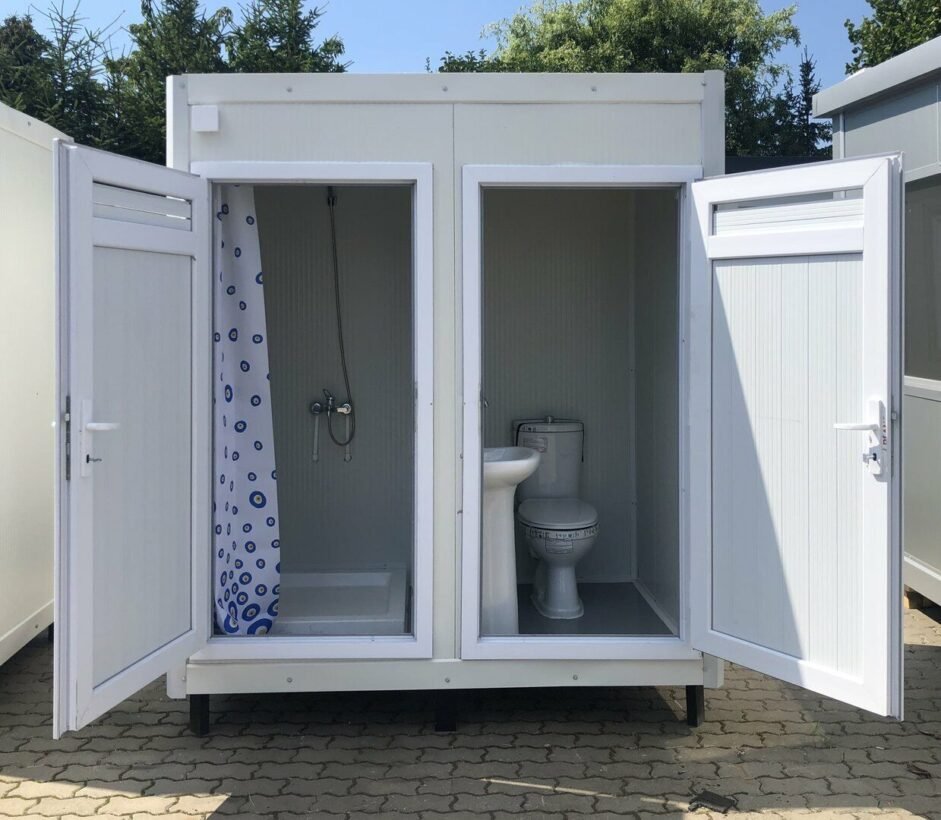 Bloc sanitaire SD1 (WC + lavabo + douche)